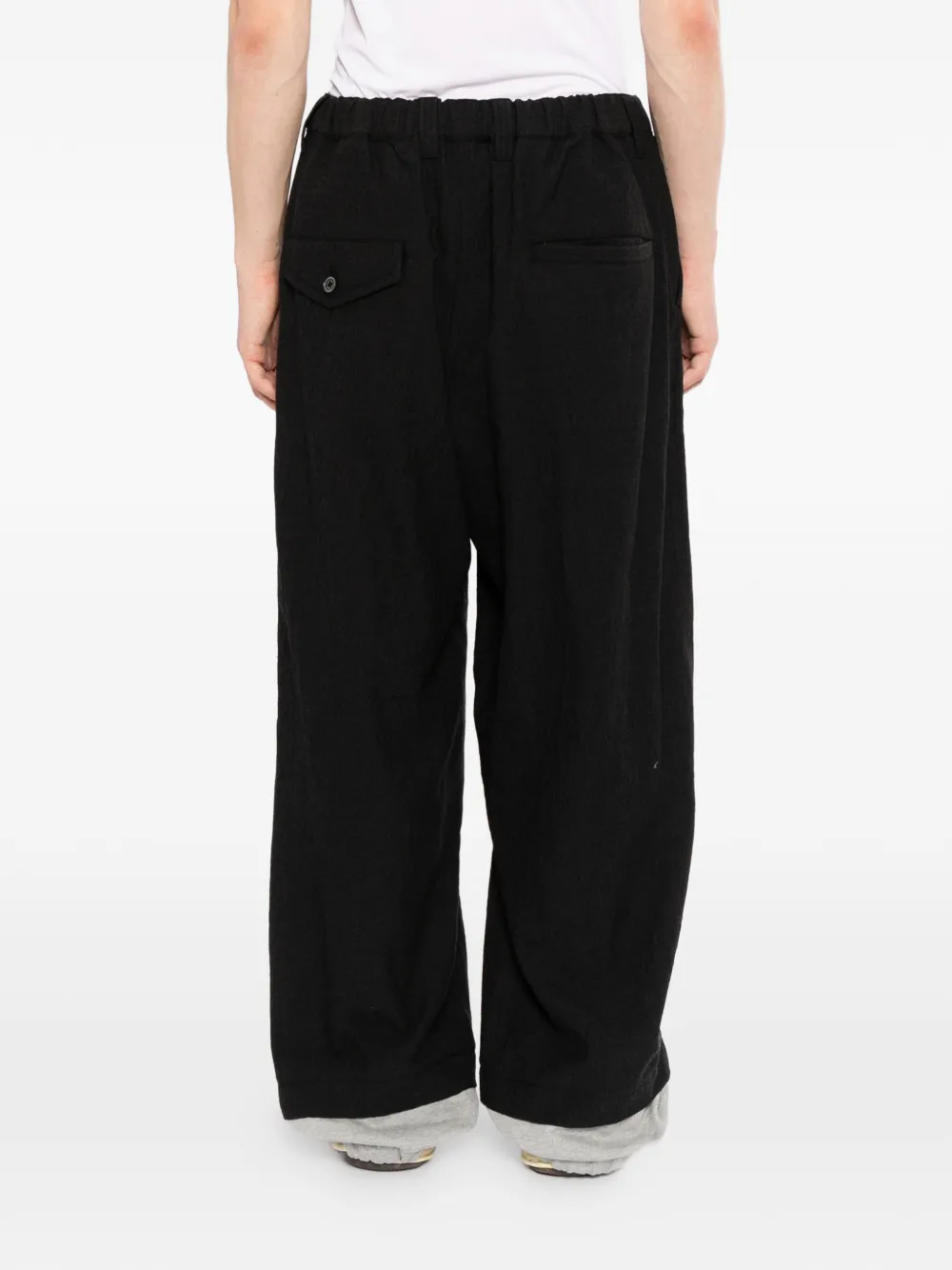 Maison MIHARA YASUHIRO Gelaagde broek Zwart