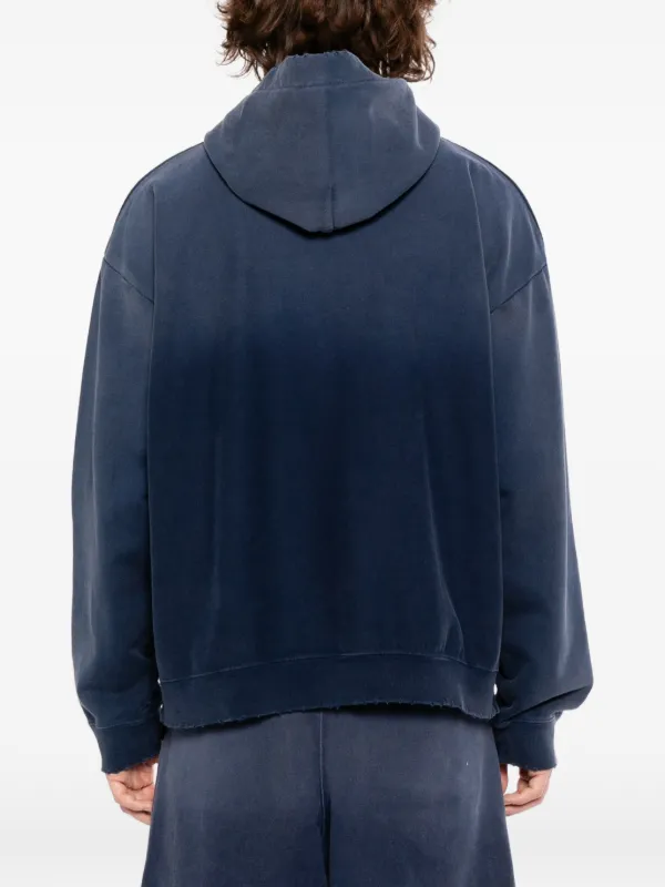 Maison MIHARA YASUHIRO Sun Faded Like パーカー | ブルー | FARFETCH JP