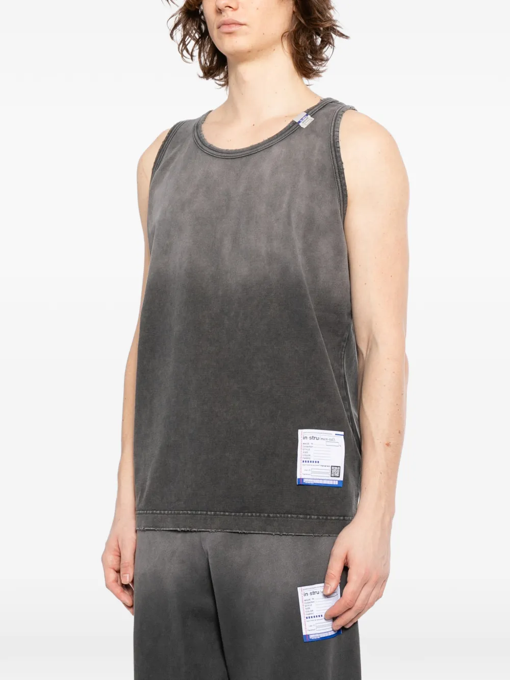 Maison Mihara Yasuhiro Sun Faded Like Tank Top - Grey 