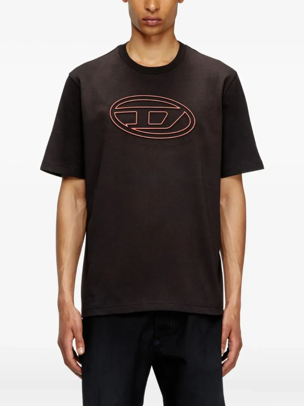  Diesel T-adjust-bigoval T-shirt - Black 