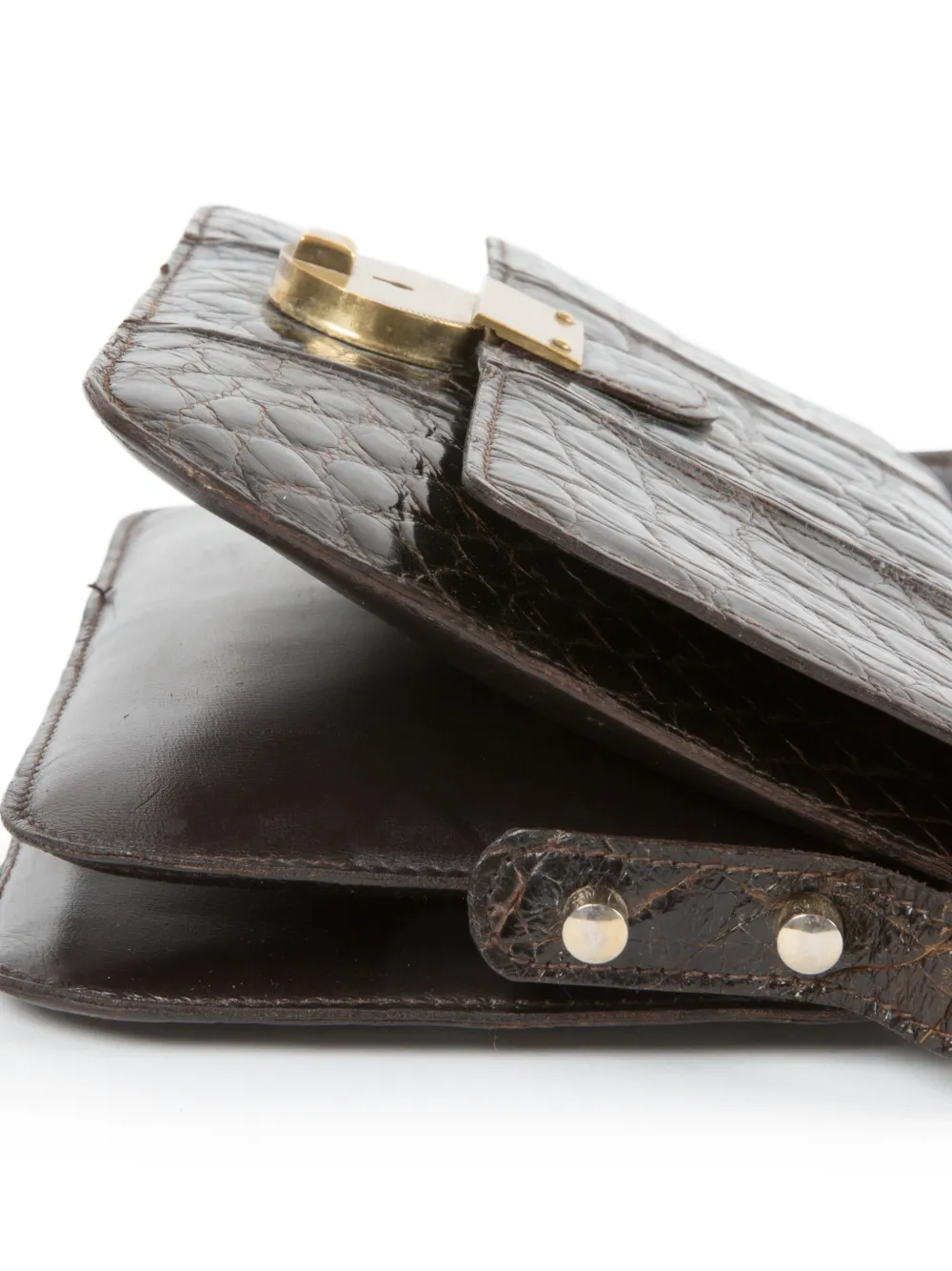 1960s Leather Cross Body Bag