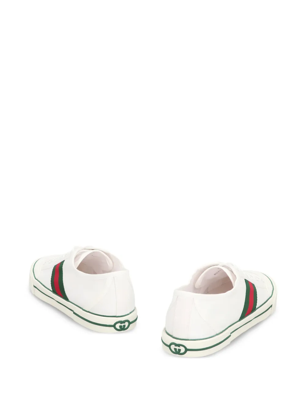 Gucci Sneakers met streep Wit