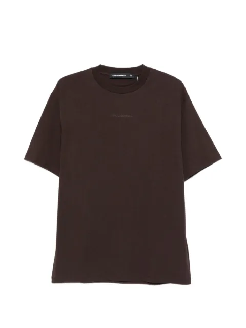 Karl Lagerfeld logo-motif T-shirt
