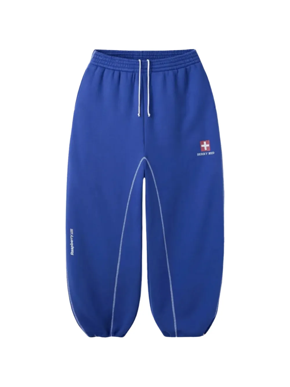 GV Gallery Pantaloni sportivi con applicazione - Blu