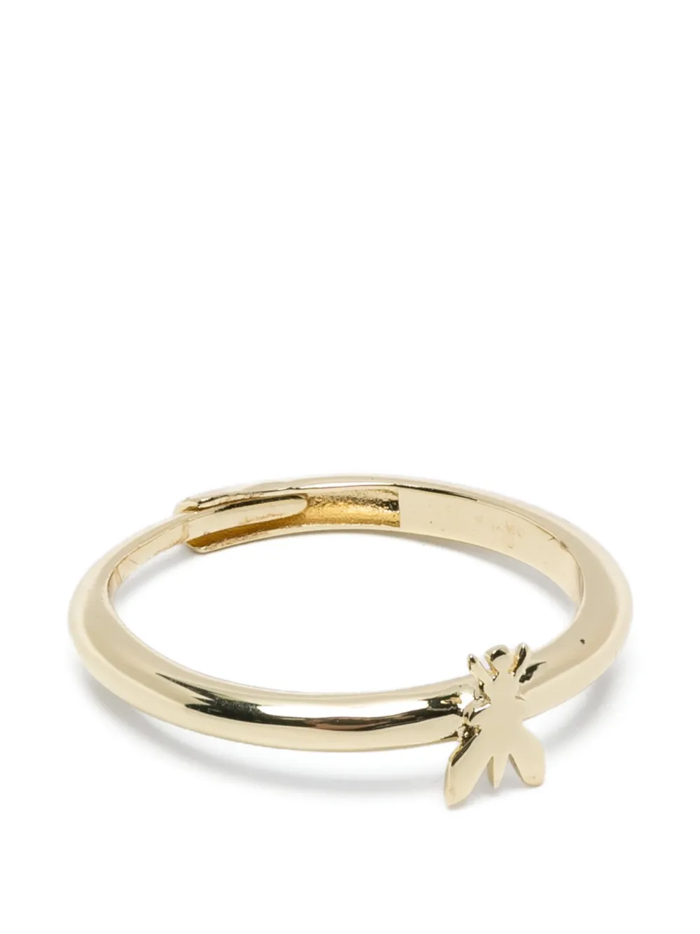 Patrizia Pepe Micro Fly logo ring - Oro