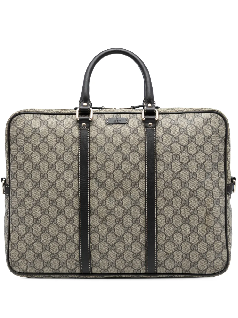 Gucci Pre-Owned 2016-2025 GG Supreme business bag - Marrone