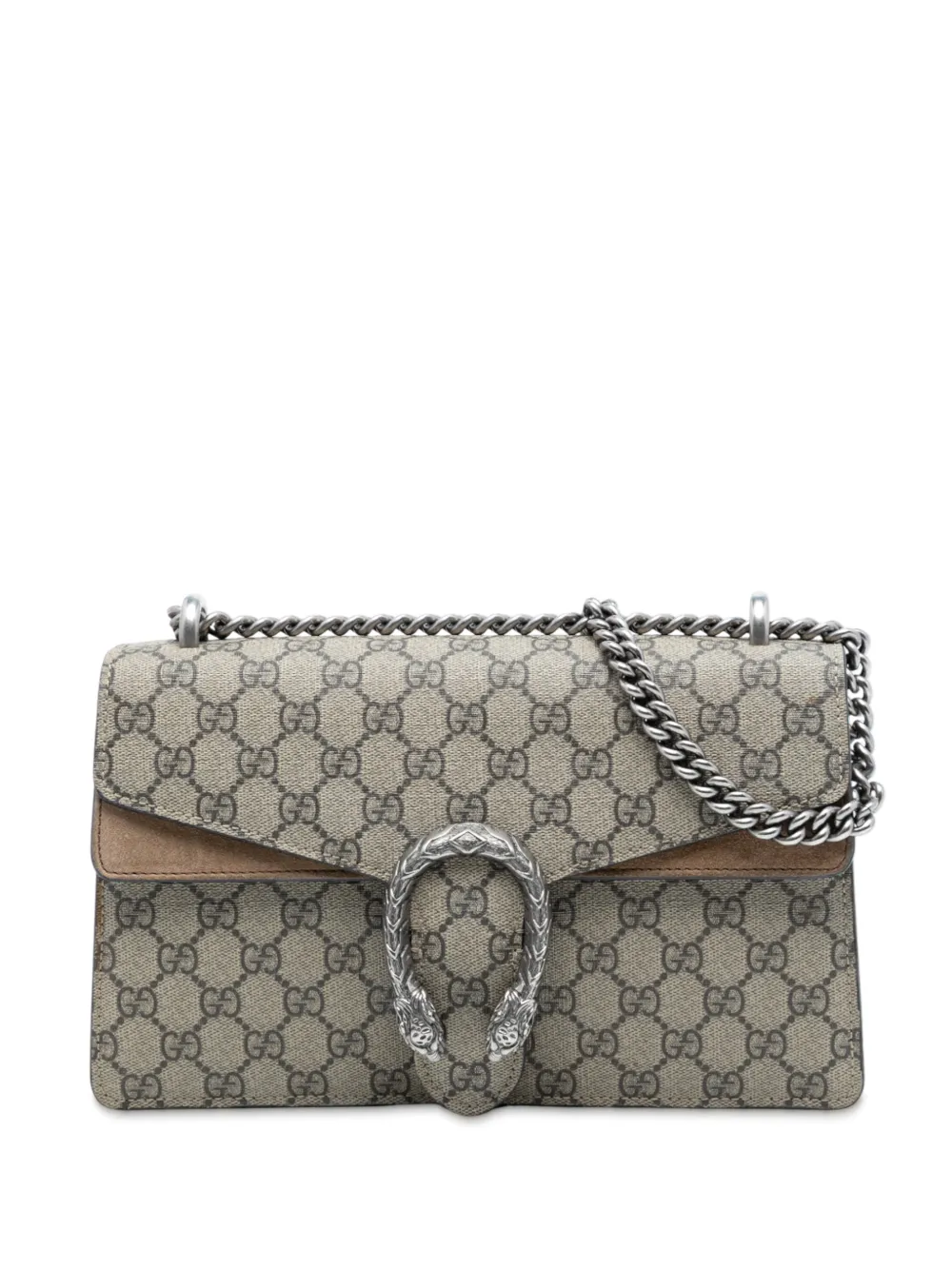 Gucci Pre-Owned 2016-2025 Medium GG Supreme Dionysus shoulder bag - Marrone