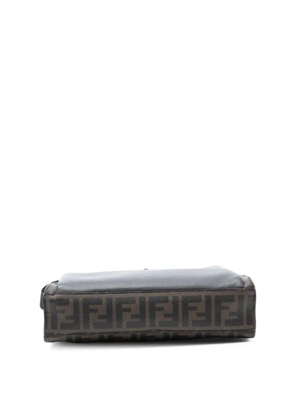 Fendi Zucca Spalmati Crossbody Pre- #278301F61B Fendi Pre-Owned 2010-2025 Zucca Spalmati Crossbody Bag  main image 2