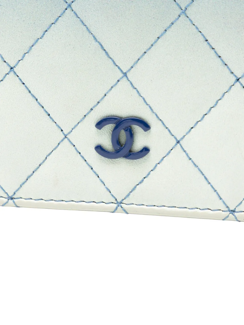 2015-2016 Ombre Lambskin Degrade Wallet On Chain Crossbody Bag