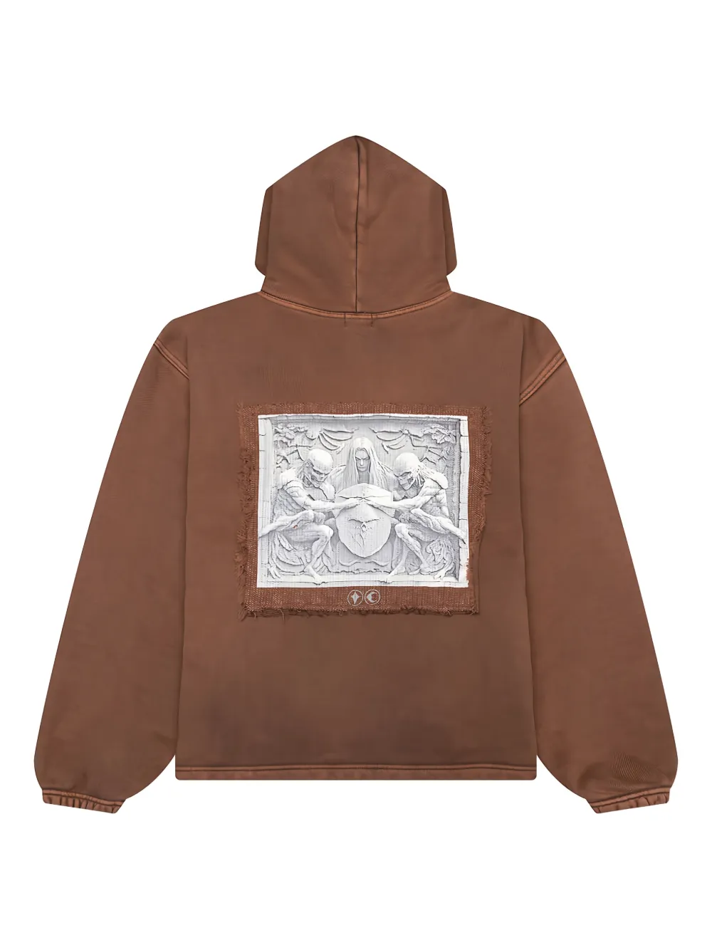 THUG CLUB Hoodie Devil Peace | Marrón | FARFETCH CL