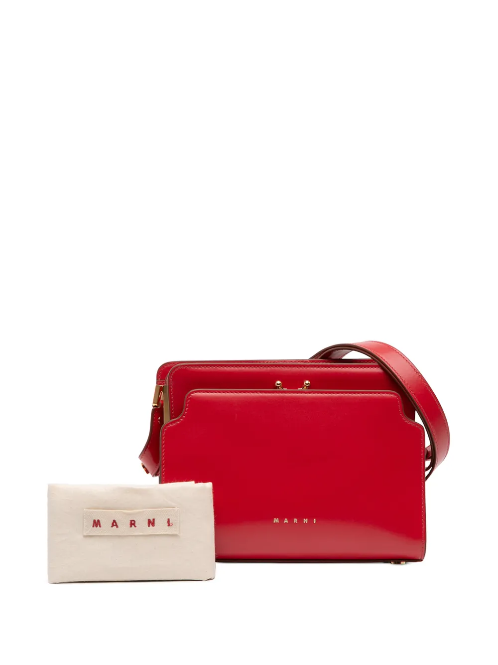 2020-2025 Leather Trunk Reverse Crossbody Bag
