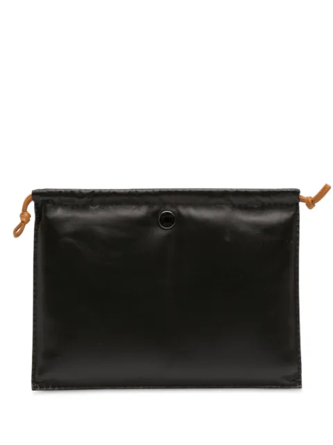 Hermès Pre-Owned 2022 Milo Lambskin Pilo pouch