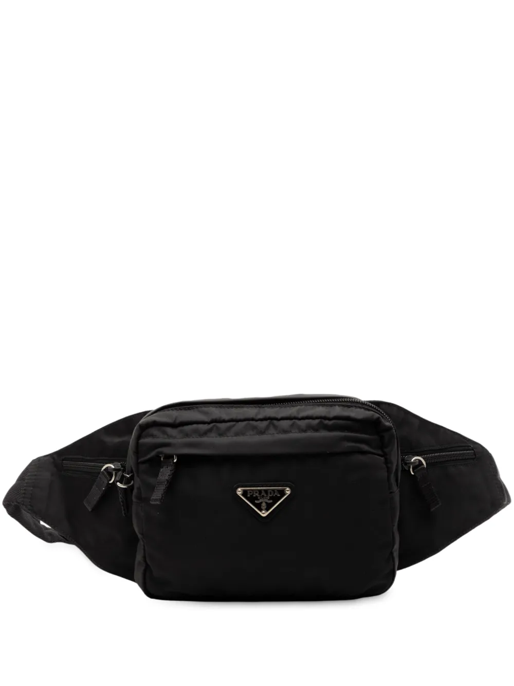 Prada Pre-Owned 2013-2025 Tessuto belt bag - Nero