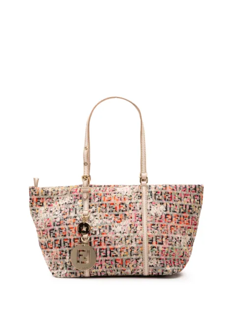 Fendi Pre-Owned 2010-2025 Mini Zucchino Canvas Floral Superstar tote bag