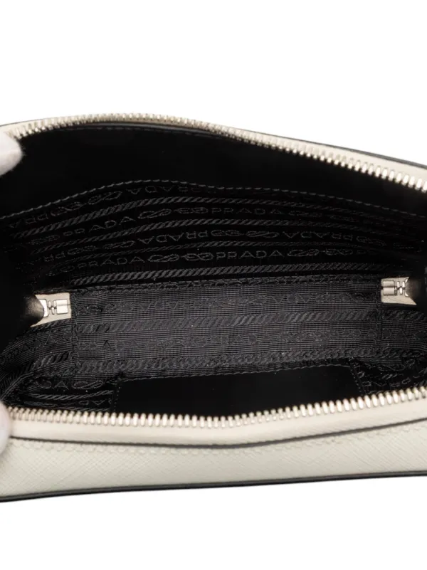 Prada Pre-Owned 2013-2025 サフィアーノ ブリック ショルダーバッグ