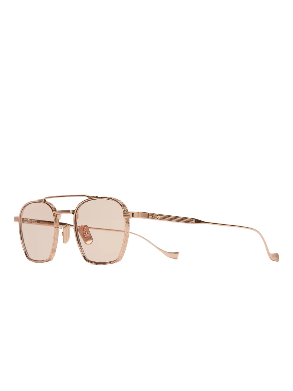 Cutler & Gross Cranley 1425 top-bar geometric sunglasses - Roze
