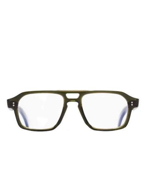 Cutler & Gross Armação de óculos geométrica GR15