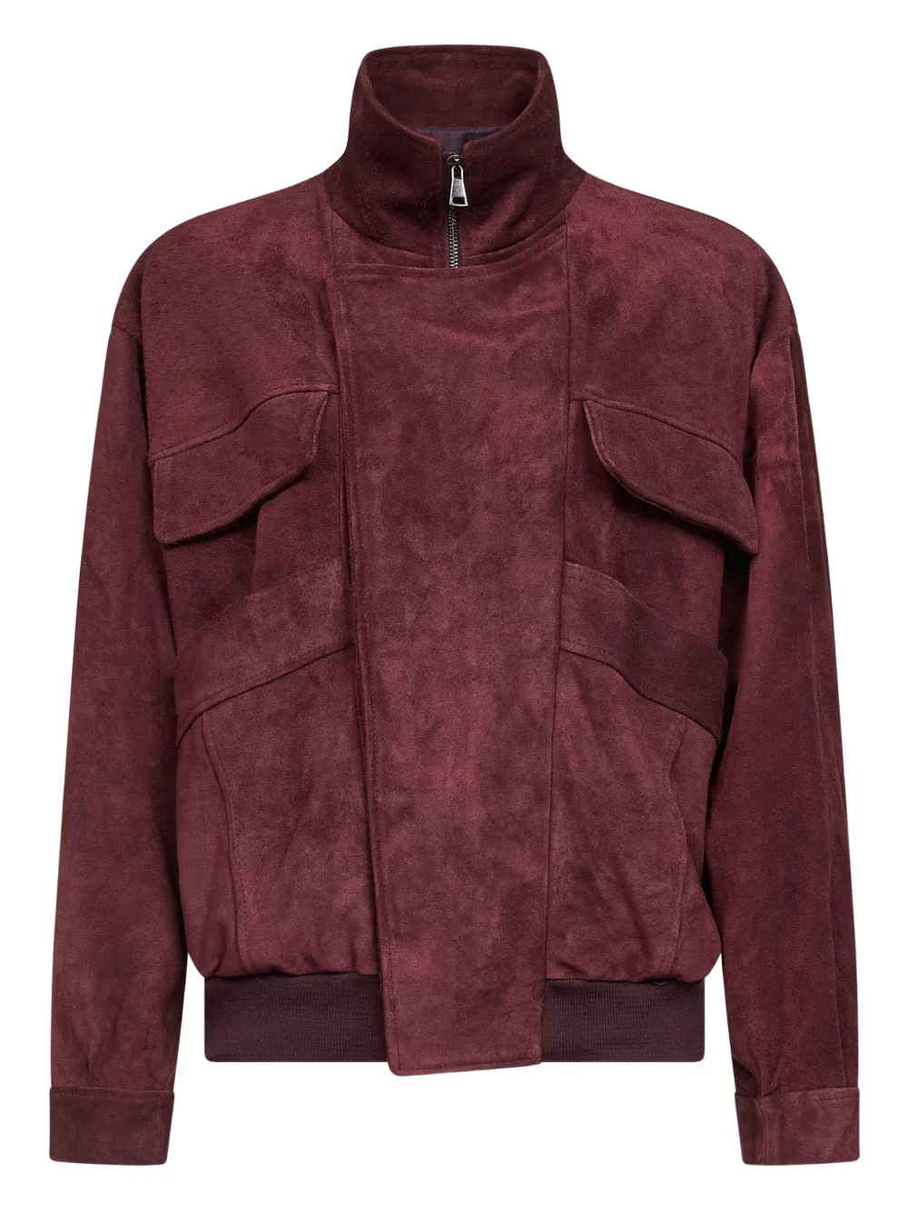 Blanca Vita zip pocket jacket - Rosso