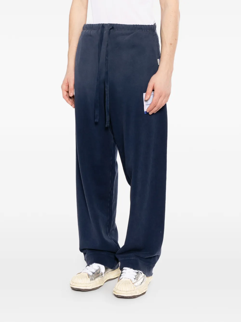  Maison Mihara Yasuhiro Sun Faded Like Track Pants - Blue 
