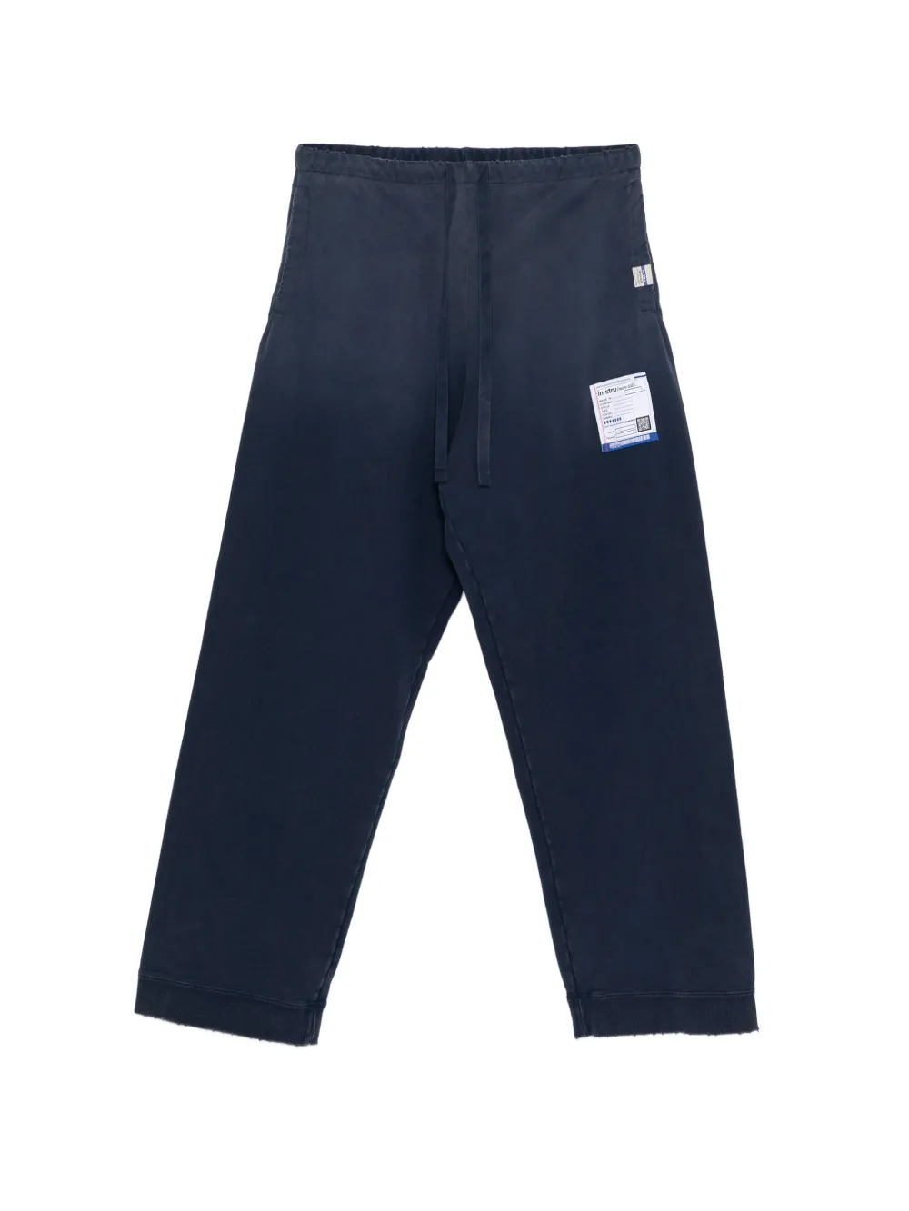 Maison MIHARA YASUHIRO Sun Faded Like track pants - Blu