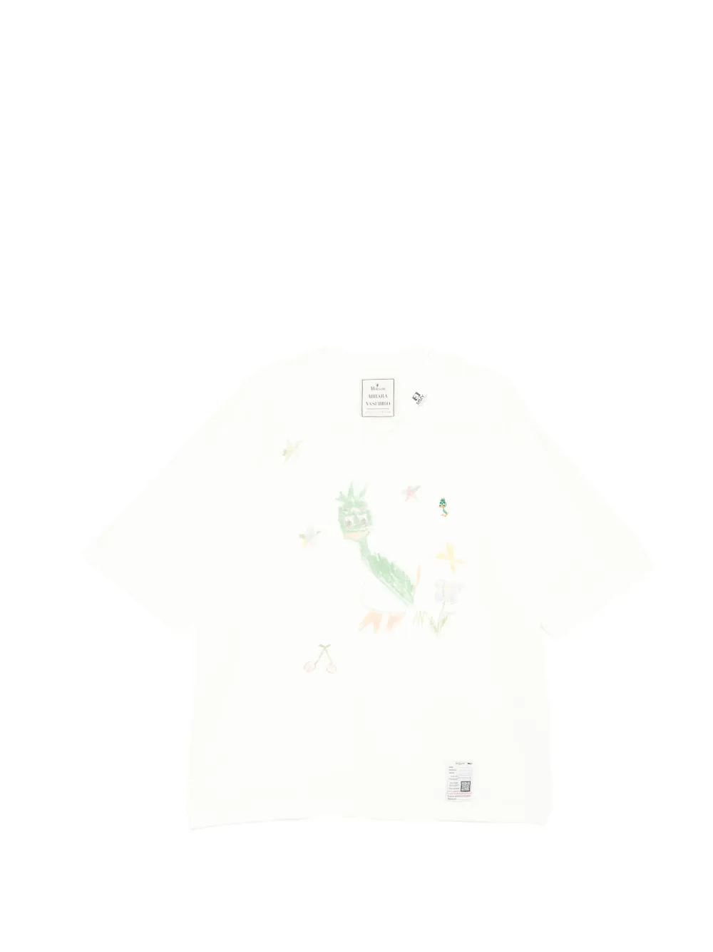 Maison MIHARA YASUHIRO printed T-shirt - Toni neutri