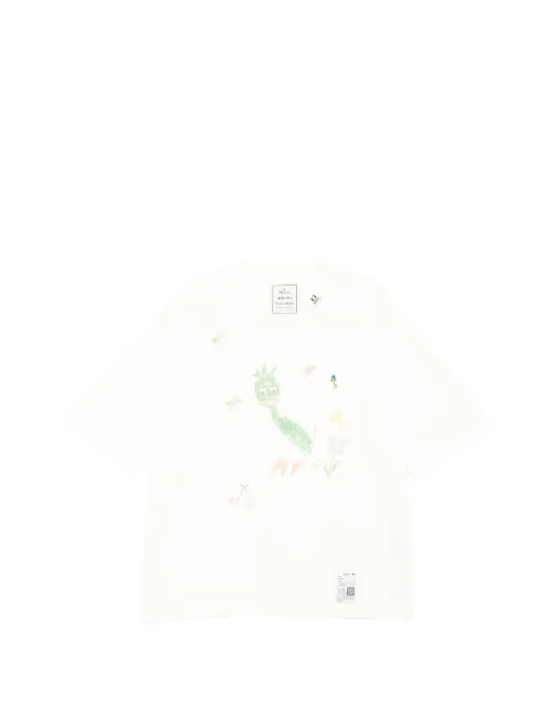 Maison MIHARA YASUHIRO プリント Tシャツ | ニュートラル | FARFETCH JP