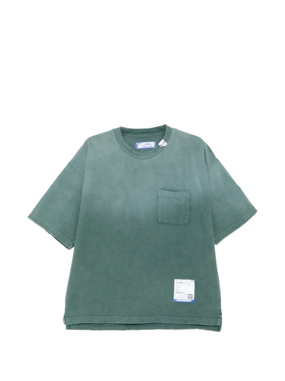 Maison MIHARA YASUHIRO Sun Faded Like T-shirt - Verde
