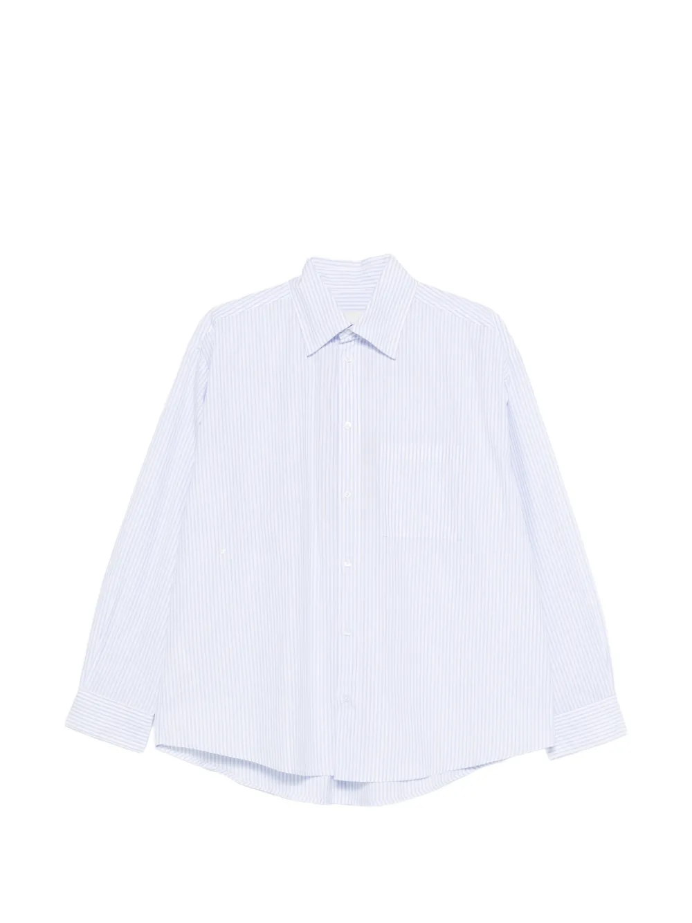 HERSKIND Lorenzo striped shirt - Bianco