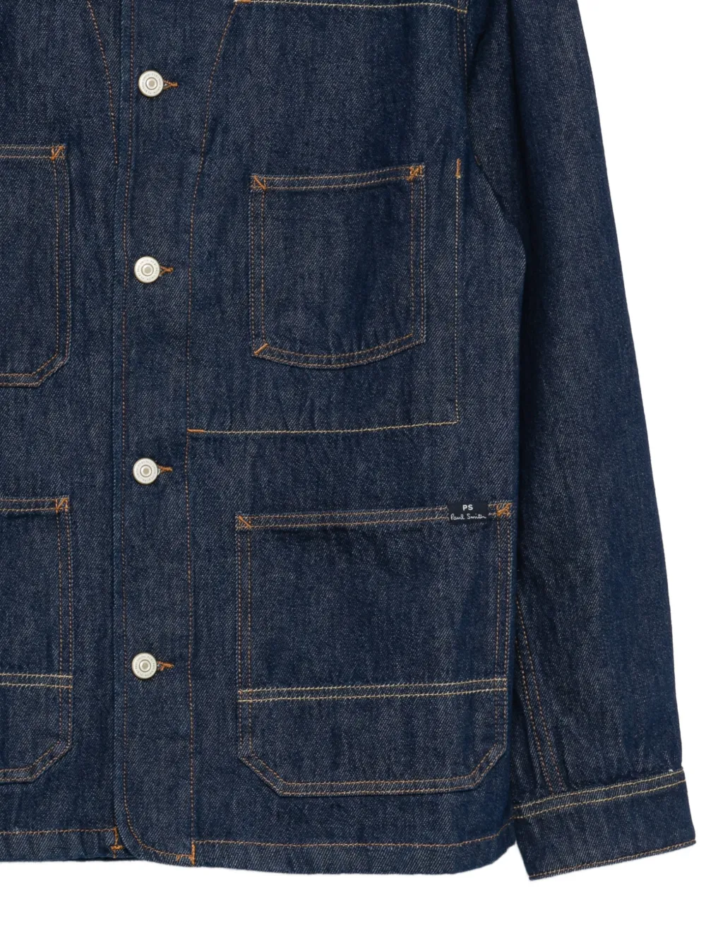  Ps Paul Smith Denim Overshirt - Blue 