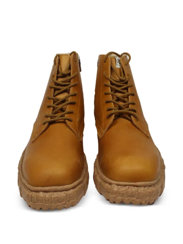 Maison MIHARA YASUHIRO Joseph Leather Boots | Brown | FARFETCH