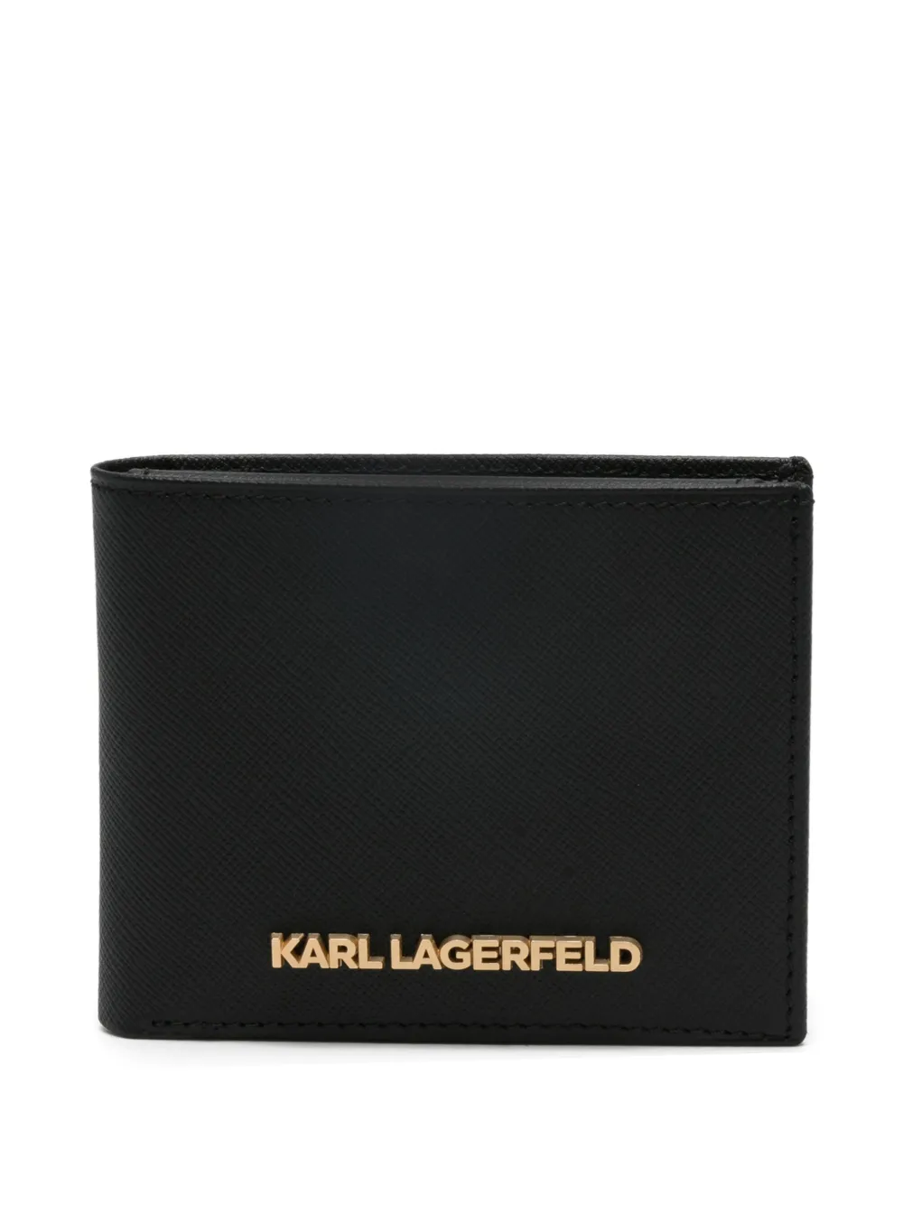 Karl Lagerfeld Portafoglio con placca logo - Nero