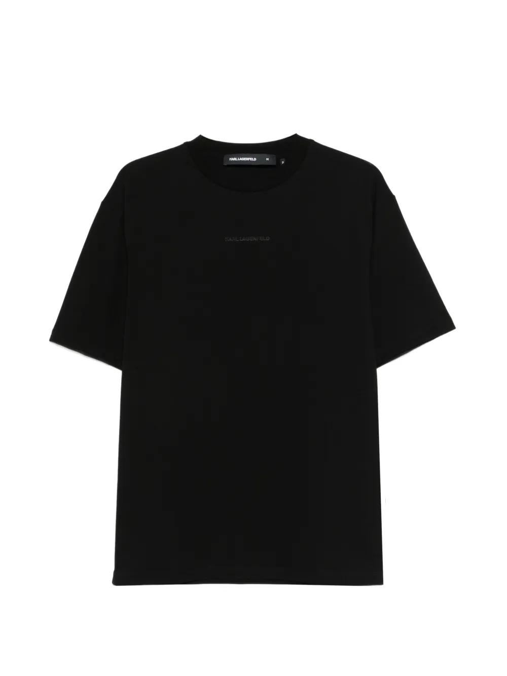 Karl Lagerfeld T-shirt con logo - Nero