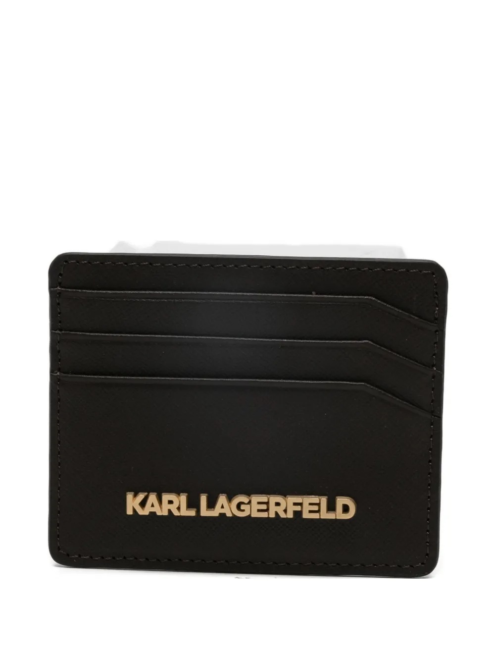Karl Lagerfeld Portacarte in pelle - Marrone