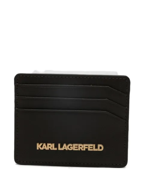 Karl Lagerfeld leather card holder
