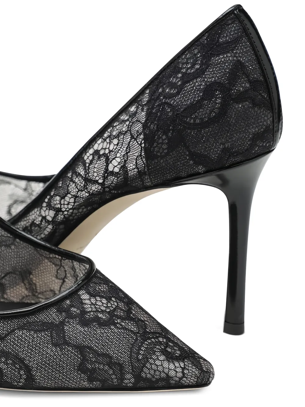 Jimmy Choo Romy pumps met puntige neus Zwart