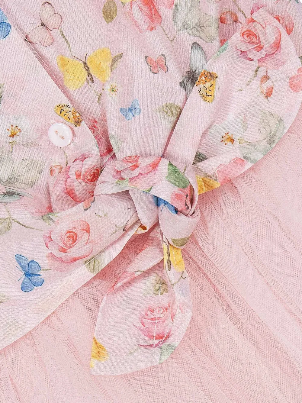 Floral Ruffled Dress Set