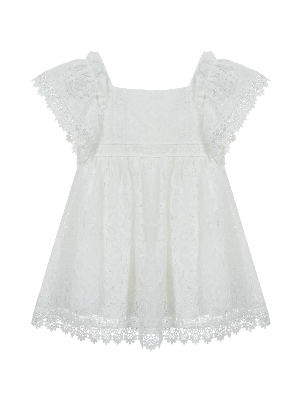 Lapin House Abito con fiocco - Bianco