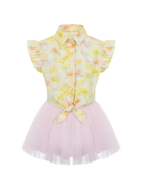 Lapin House set de vestido con volantes