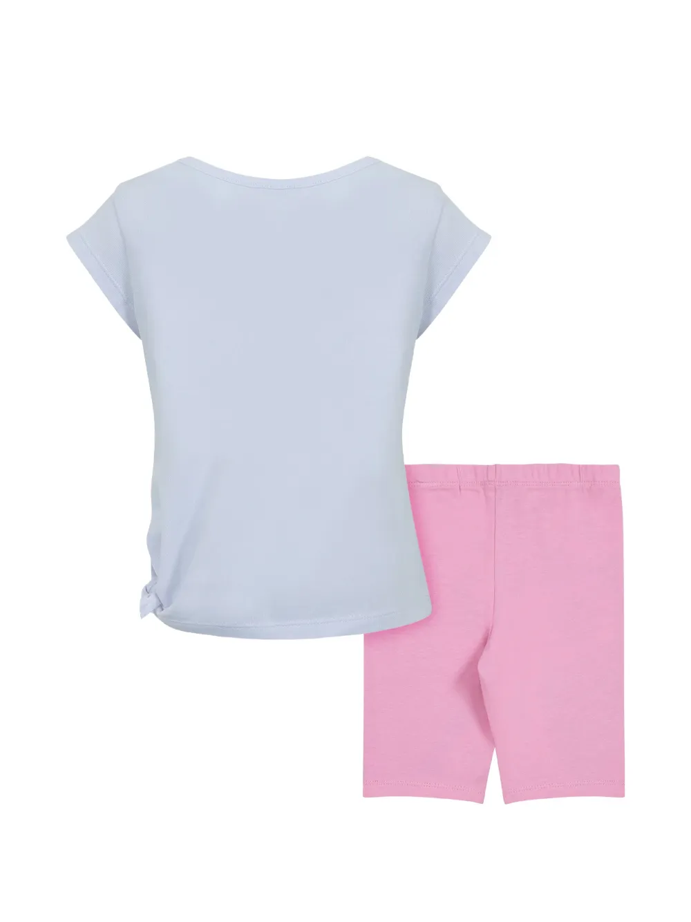 Lapin House Shorts met gestrikte zijkant en bloemenprint Wit