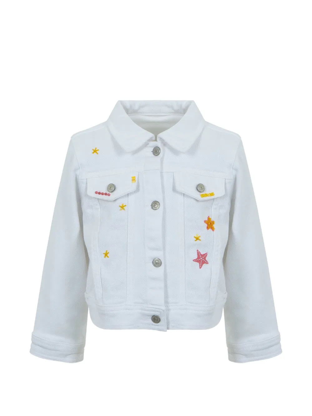 Lapin House Giacca con decorazione a stelle - Bianco