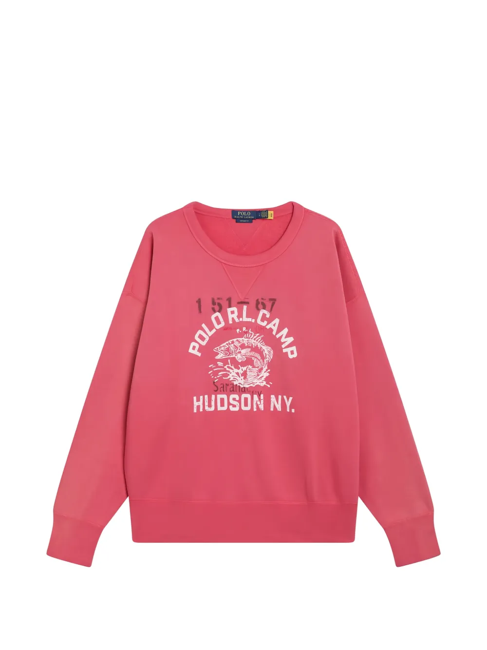 Polo Ralph Lauren graphic-print sweatshirt - Rosa