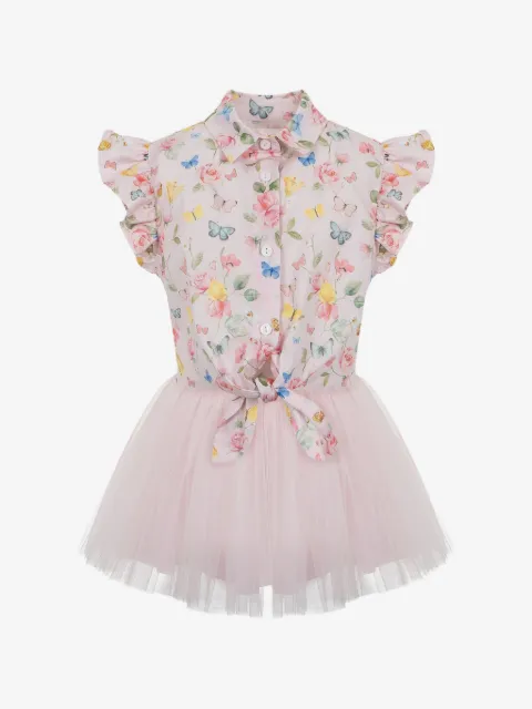 Lapin House set de vestido con volantes