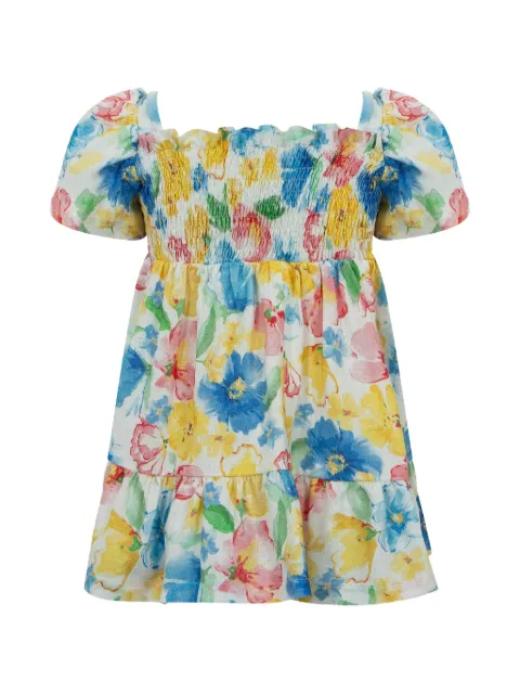 Lapin House vestido floral con volantes