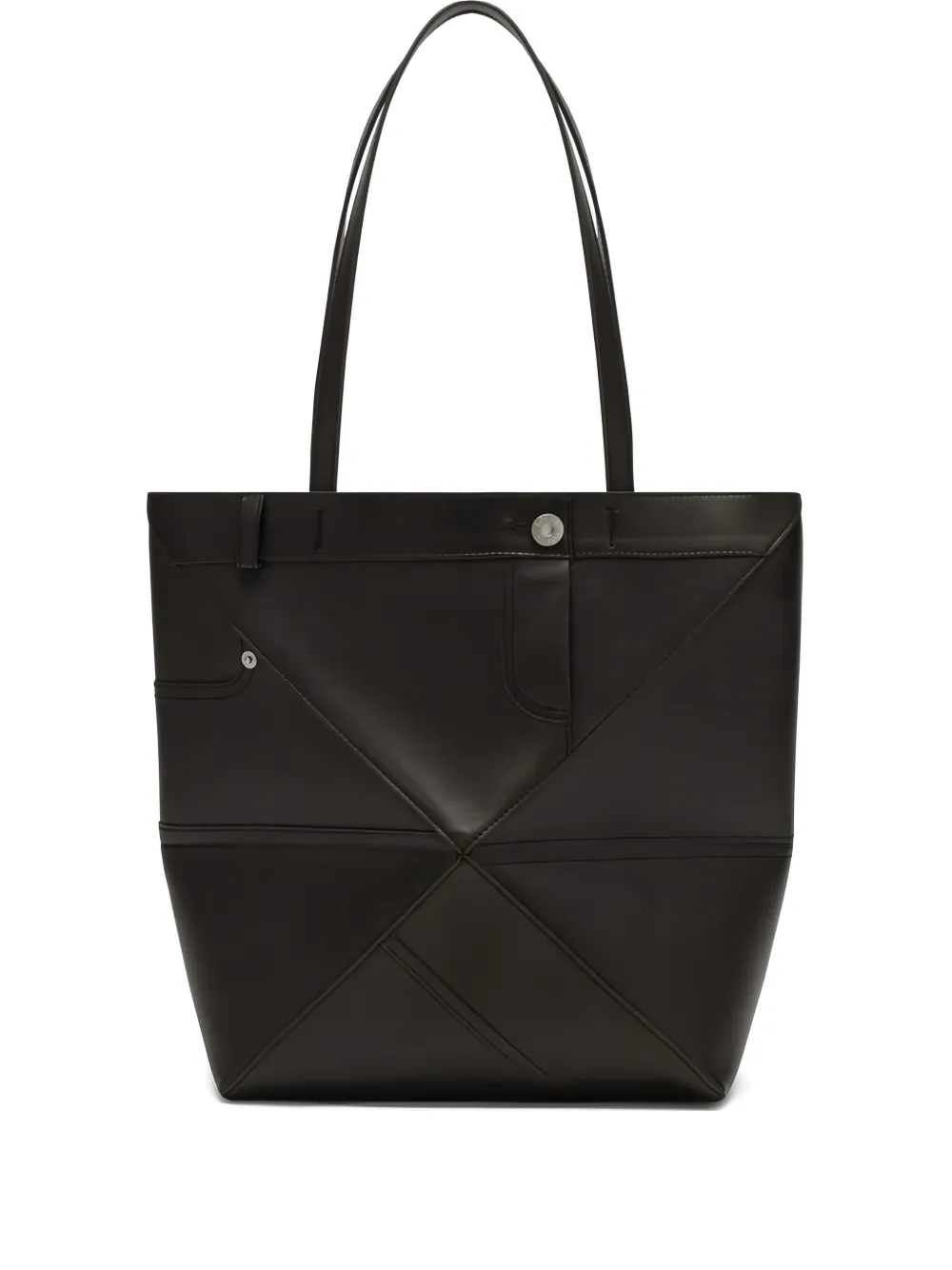 LOEWE Borsa tote con inserti - Nero