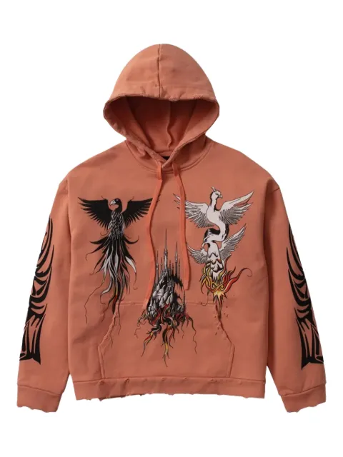 Who Decides War winged hoodie
