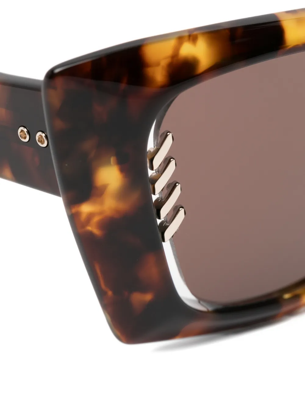 Dita Eyewear Evercharm cat-eye zonnebril Bruin