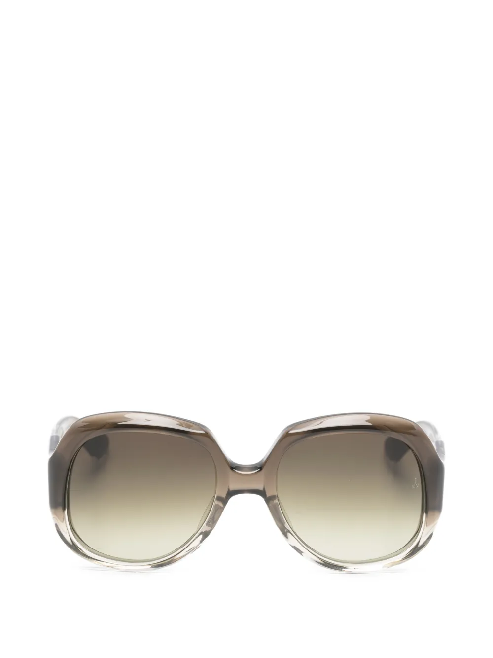 Jacques Marie Mage geometric-frame sunglasses - Grigio