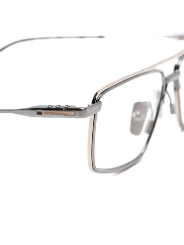 Dita Eyewear Arteka ジオメトリック メガネフレーム | シルバートーン