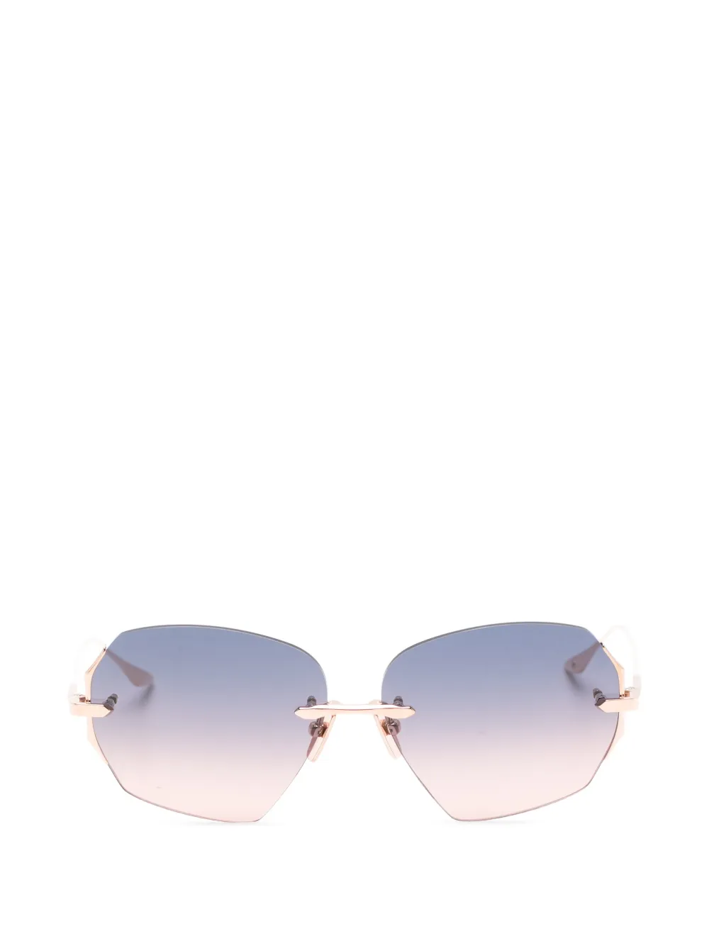 Dita Eyewear geometic sunglasses - Oro