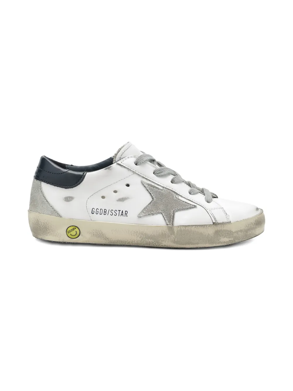 Golden Goose Kids star panel sneakers Wit